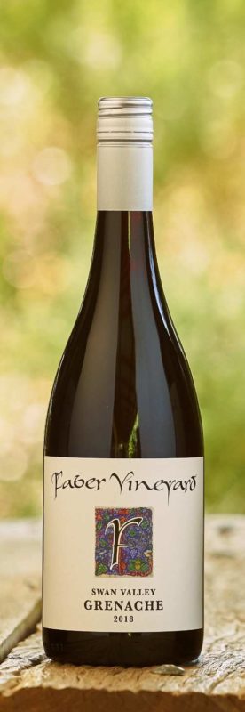 Faber Vineyard Grenache Wine Bottle