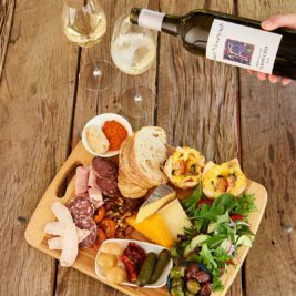 Faber Home Hero - Food Platter and Wine Tasting